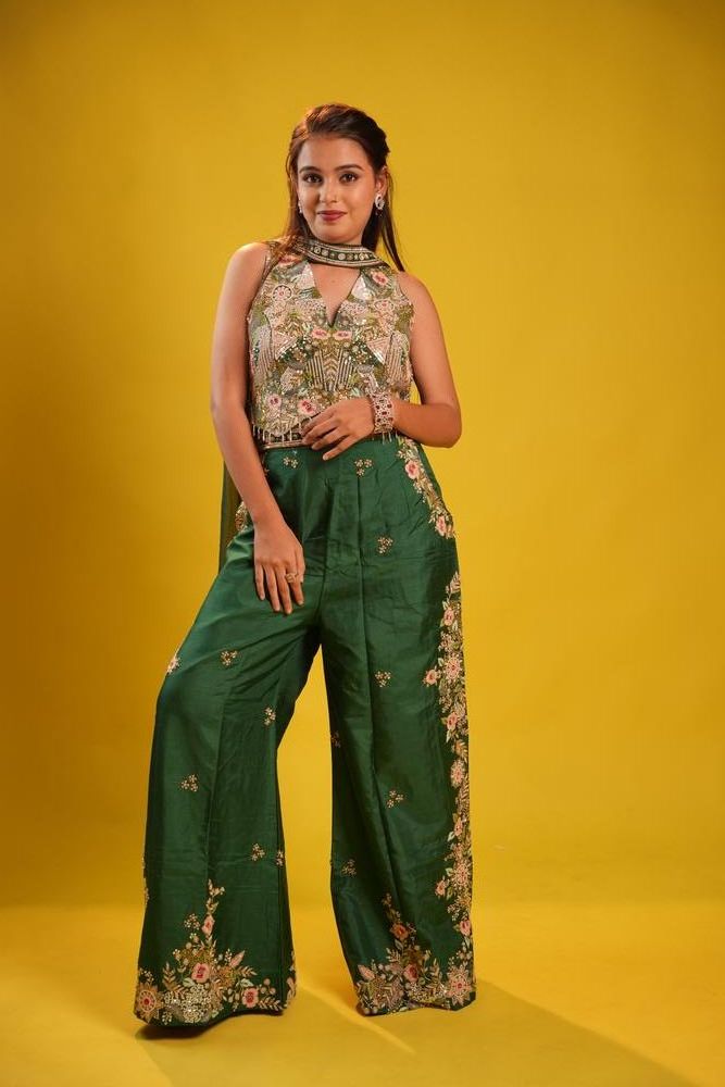 Dark Green Co-ord Set view 2
